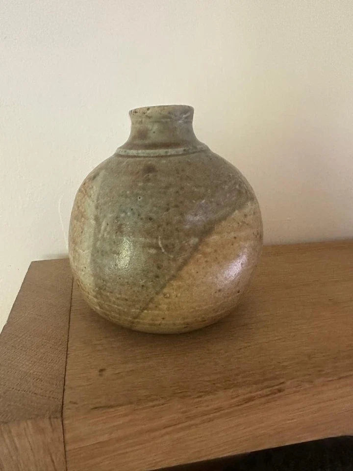 Vase en grès de Jean CARRIES / Ecole de Carries / Puisaye / vase signé